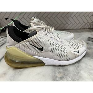 Nike Air Max 270 White Black AH8050-100 Sneakers Men Size 10.5